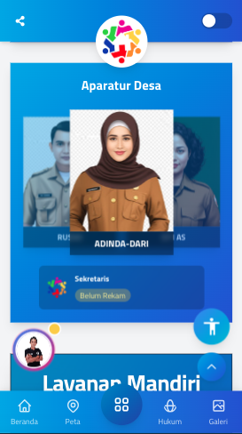 Screenshot fitur 3 Tema Seruit OpenSID